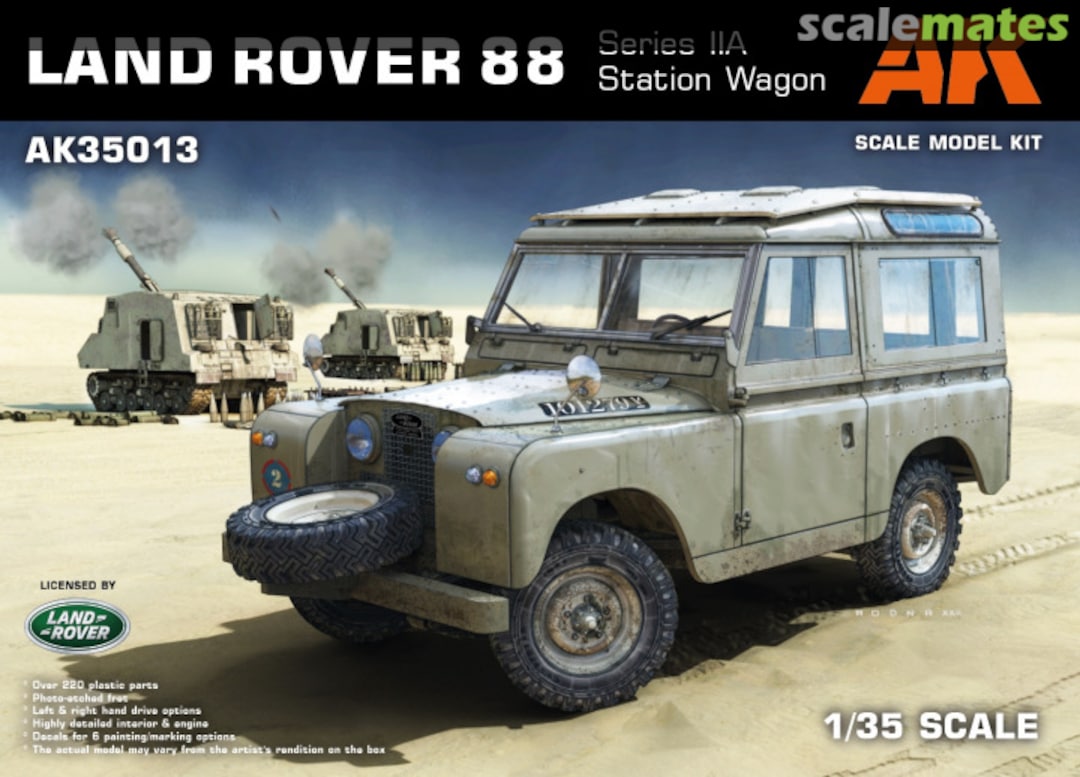 Boxart Land Rover 88 AK35013 AK Interactive Boxart Land Rover 88 AK35013 AK Interactive