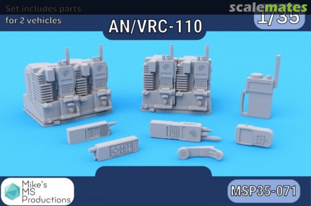 Boxart AN/VRC-110 Radio Set MSP35-071 Mike's MS Productions