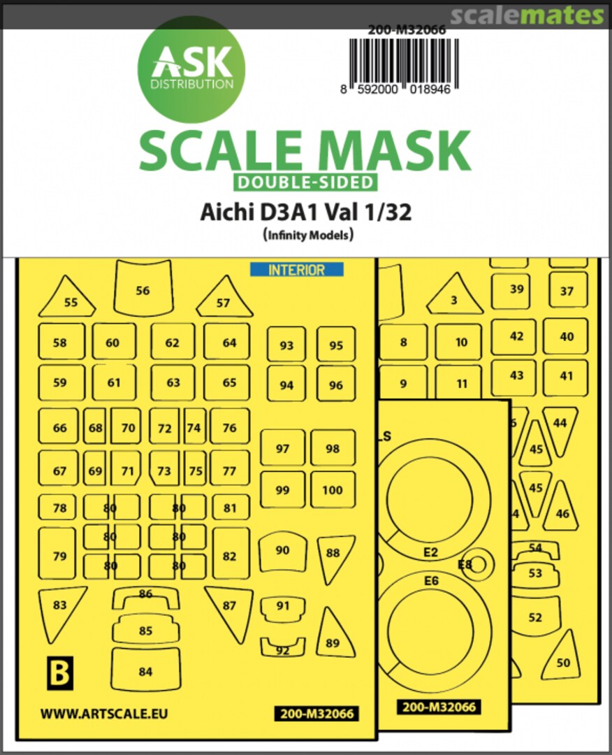 Boxart Aichi D3A1 Val 200-M32066 ASK Boxart Aichi D3A1 Val 200-M32066 ASK