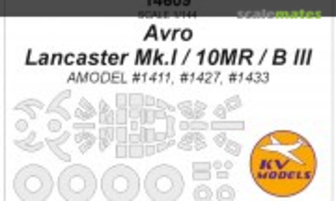 1:144 Avro Lancaster Mk.I / 10MR / B III (KV Models 14609) 14609