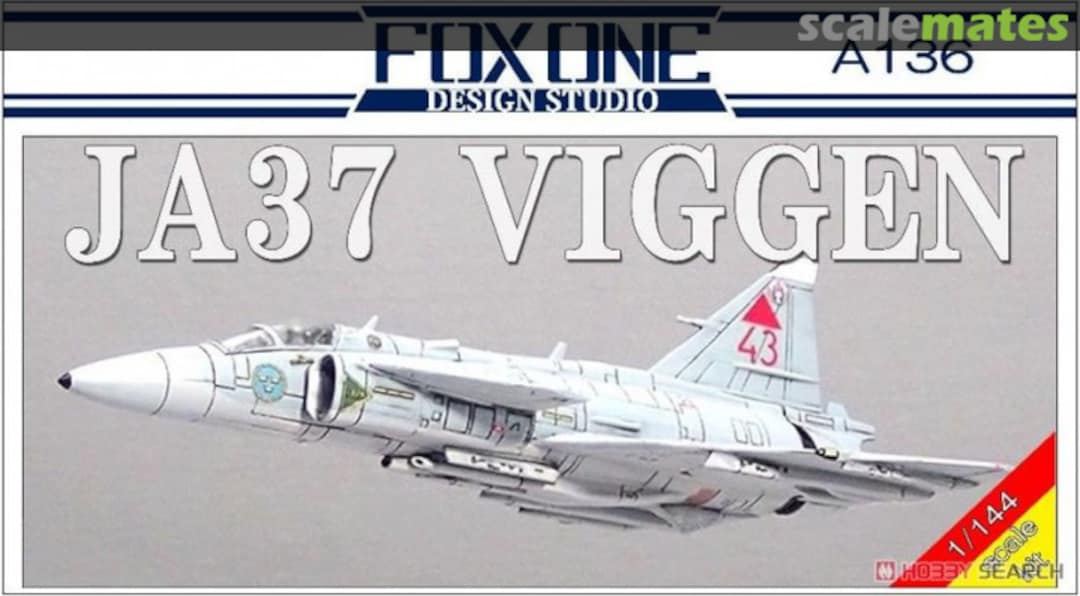 Boxart JA-37 Viggen A136 FoxOne Design Studio Boxart JA-37 Viggen A136 FoxOne Design Studio