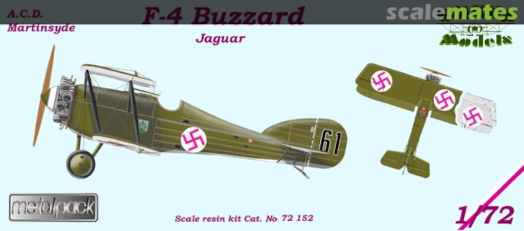 Boxart A.C.D. Martinsyde F-4 Buzzard 72152 Omega Models Boxart A.C.D. Martinsyde F-4 Buzzard 72152 Omega Models