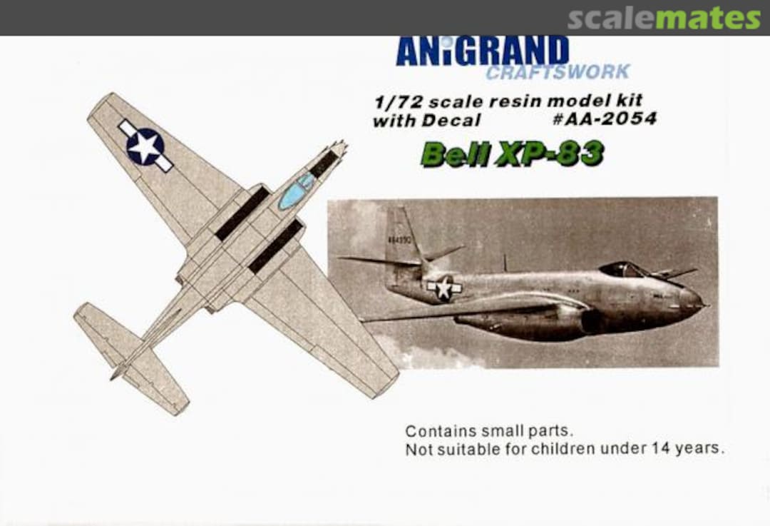 Boxart Bell XP-83 AA-2054 Anigrand Craftswork
