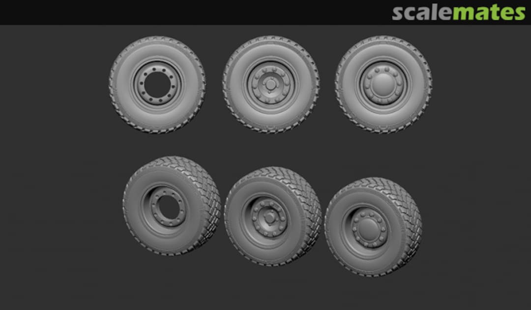 Boxart Tractor SLT-56 - Wheels Set T048-72 Firma49 Boxart Tractor SLT-56 - Wheels Set T048-72 Firma49