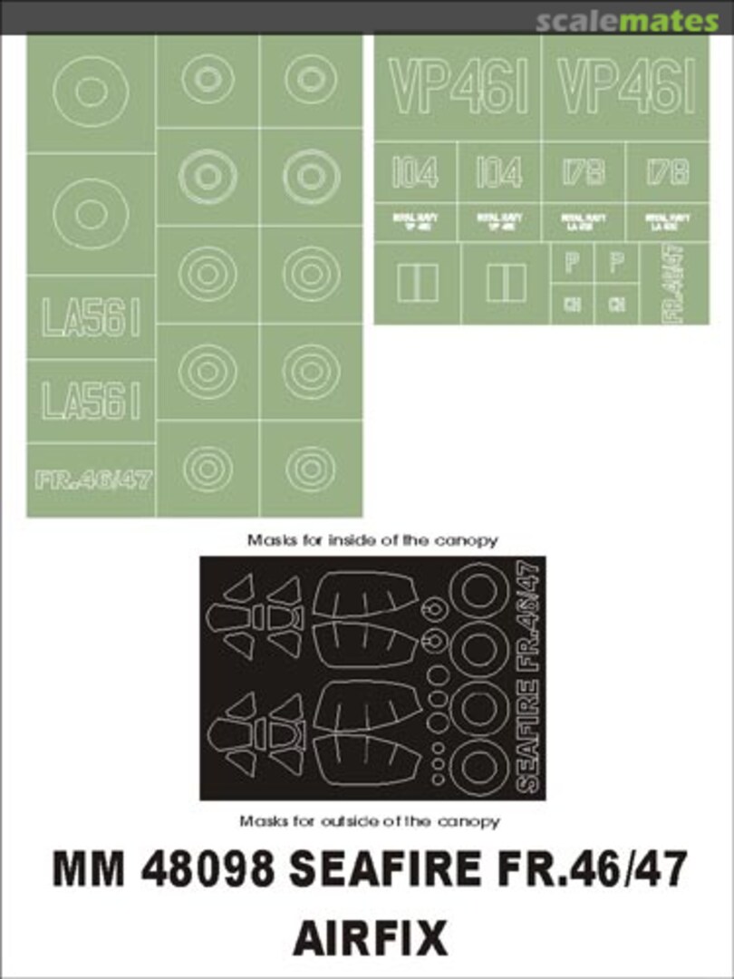 Boxart Seafire FR.46/47 MM48098 Montex Boxart Seafire FR.46/47 MM48098 Montex