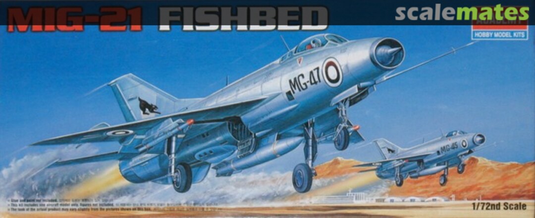 Boxart MiG-21 Fishbed 1618 Academy Boxart MiG-21 Fishbed 1618 Academy