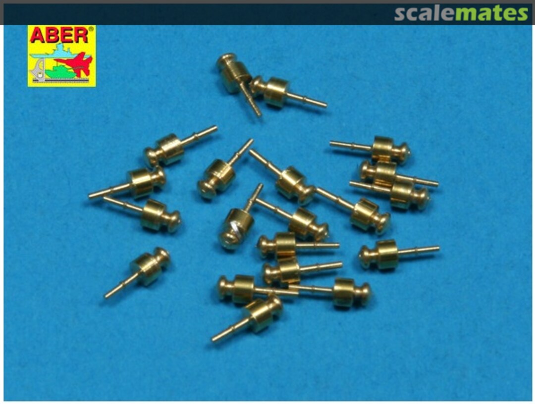 Boxart Set with 20 short foot insulators 35D32 Aber Boxart Set with 20 short foot insulators 35D32 Aber