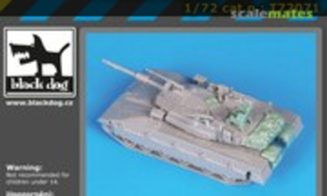 1:72 Merkava Mk III accessories set - Trumpeter (Black Dog T72071) T72071