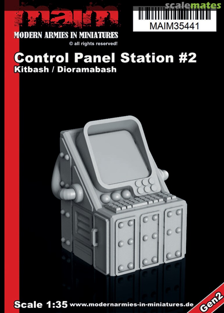 Boxart Control Panel Station #2 MAIM35441 MAiM Boxart Control Panel Station #2 MAIM35441 MAiM