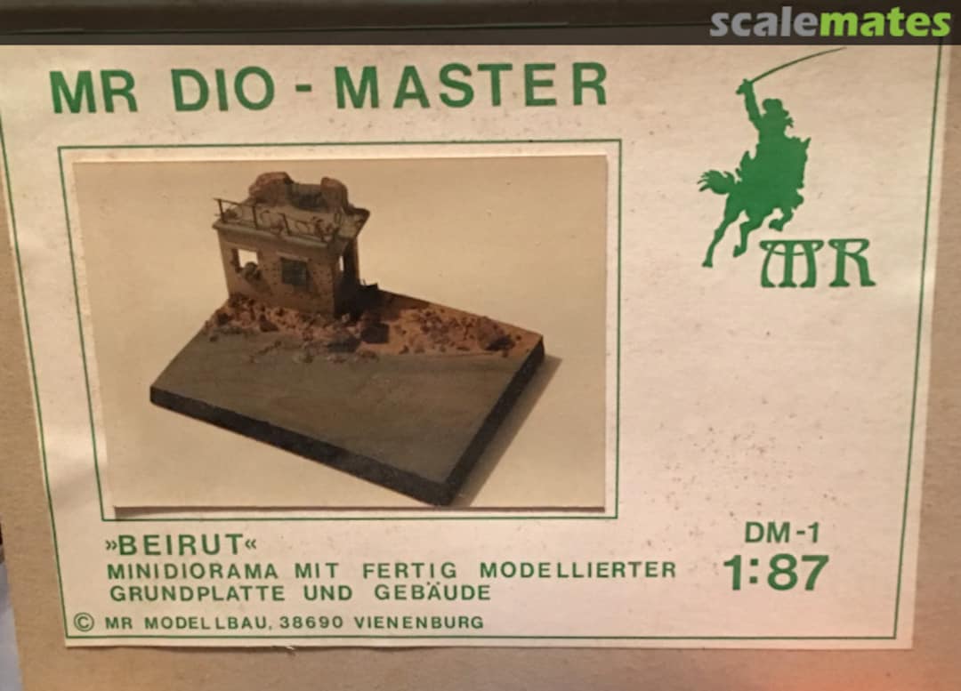 Boxart Beirut Minidiorama DM-1 MR Modellbau Boxart Beirut Minidiorama DM-1 MR Modellbau