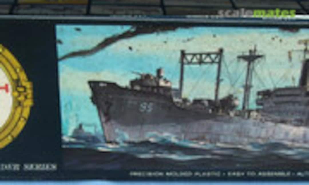 1:380 USS Burleigh US NAVY Cargo Ship (Revell H-341)