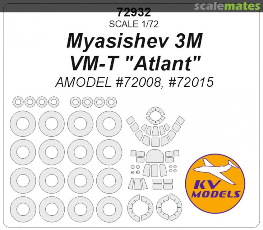 Boxart Myasishev 3M 72932 KV Models