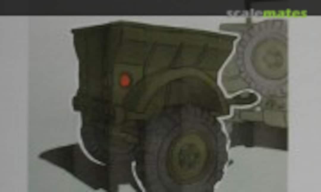 1:Egg Jeep Trailer (Chibi / SD) (RetroTracks RTE202)