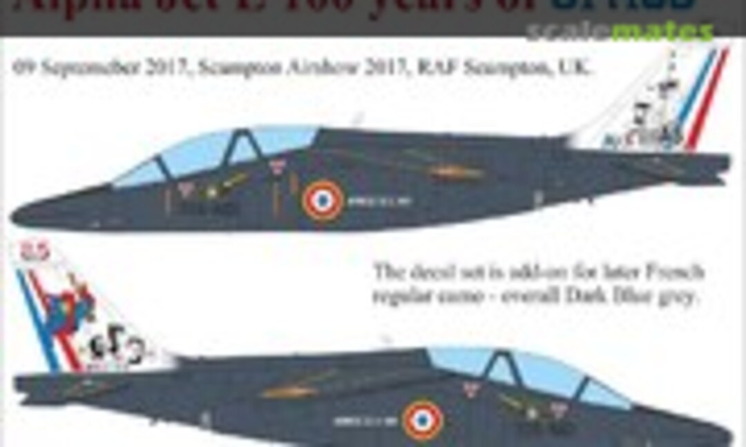 1:48 Alpha Jet E - 100 Years of SPA85 (UpRise Decal UR48164) UR48164