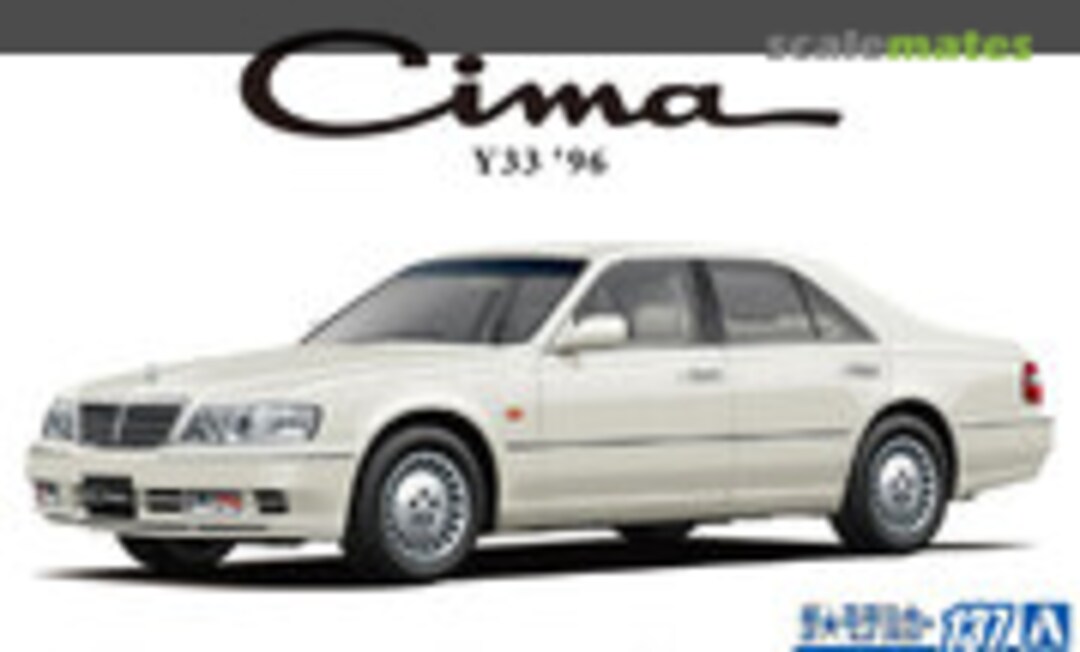 1:24 Nissan Y33 Cima '96 (Aoshima 065198)