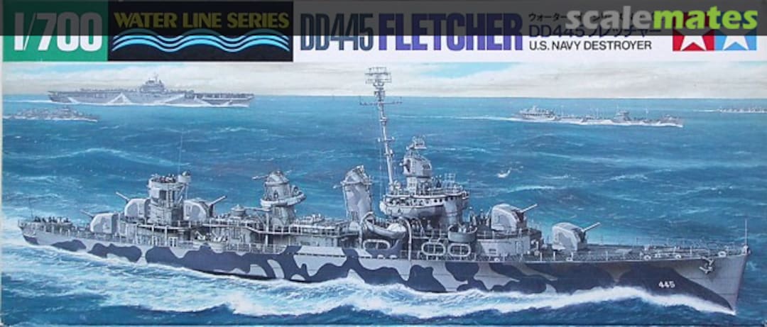 Boxart DD445 Fletcher 31902 Tamiya Boxart DD445 Fletcher 31902 Tamiya