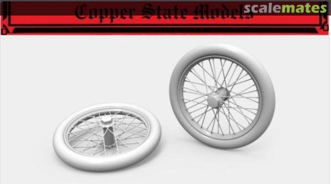 Boxart Nieuport Spoked Wheels A32-003 Copper State Models Boxart Nieuport Spoked Wheels A32-003 Copper State Models