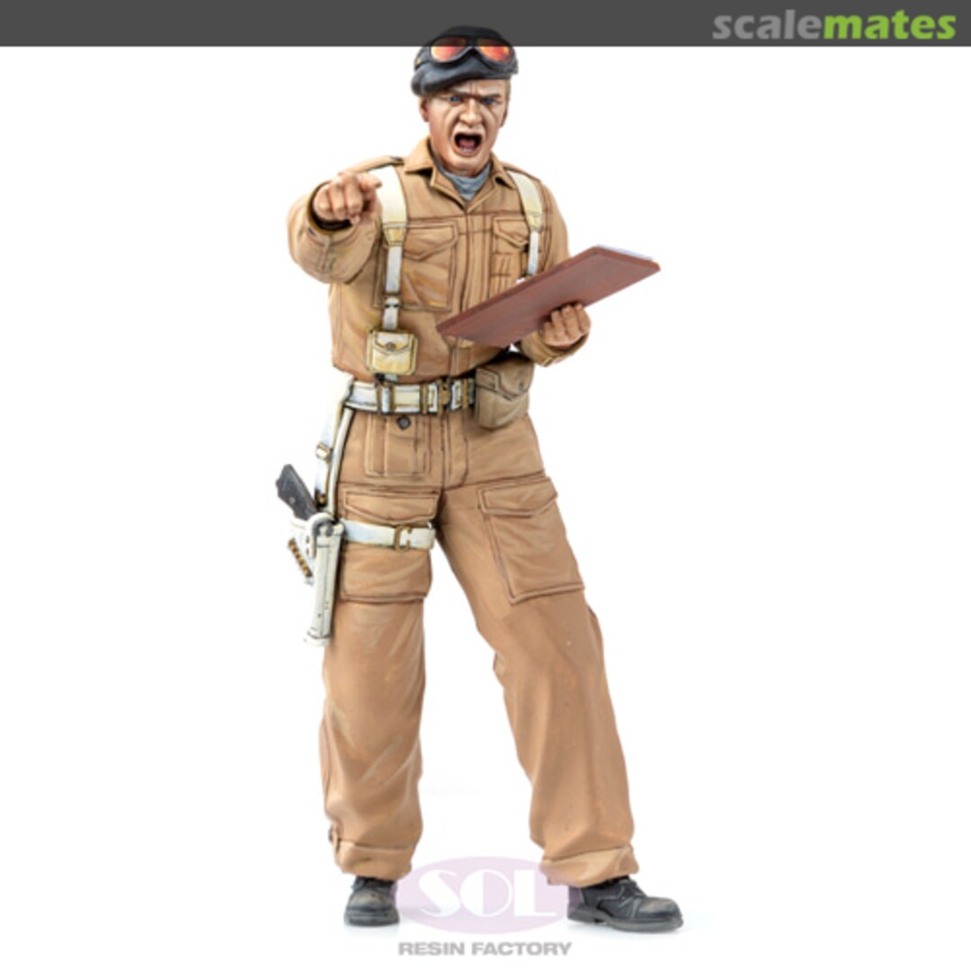 Boxart WWII M10 Achilles British Tank Gunner MM673 SOL Boxart WWII M10 Achilles British Tank Gunner MM673 SOL