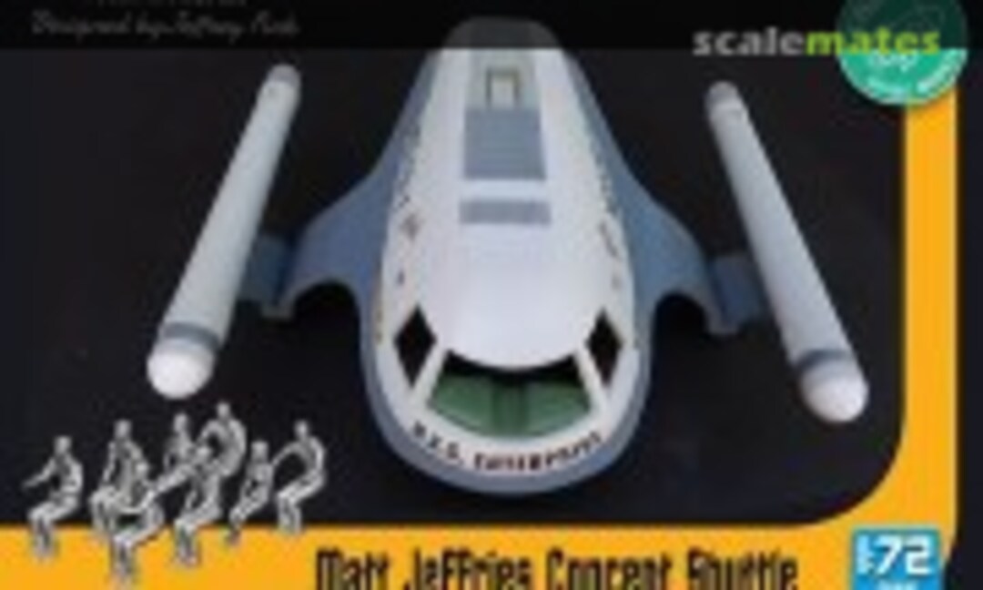 1:72 Matt Jeffries Concept Shuttle (Cozmic Scale Models CSM-329) CSM-329