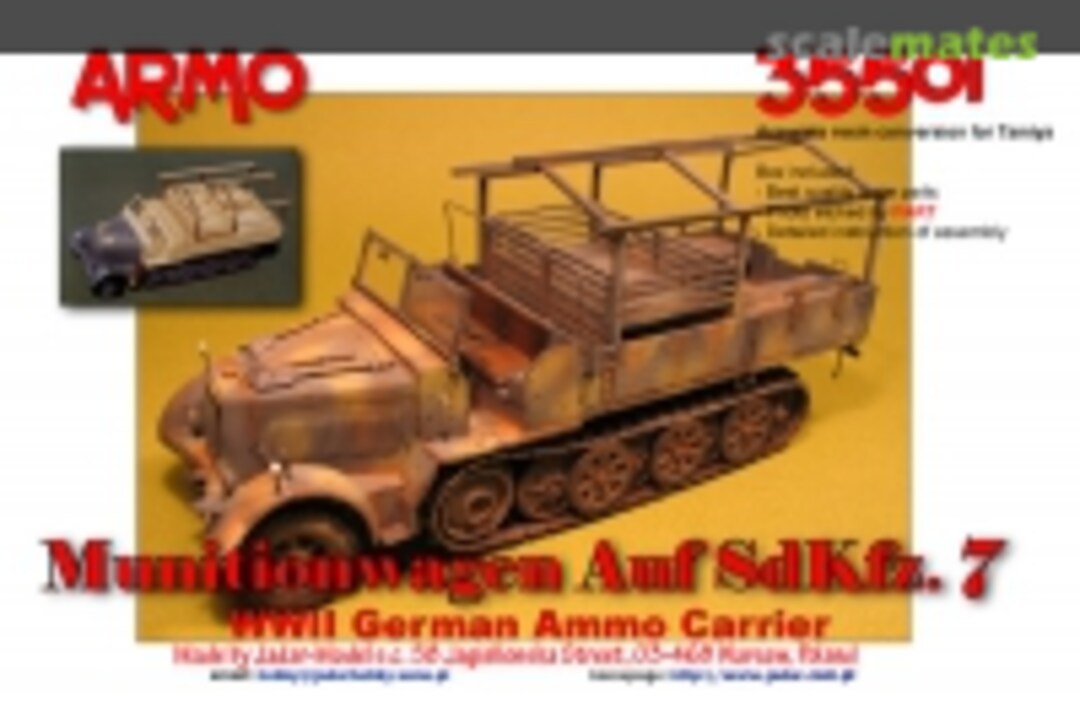 Boxart Munitionswagen Auf Sd.Kfz.7 35501 Armo Boxart Munitionswagen Auf Sd.Kfz.7 35501 Armo