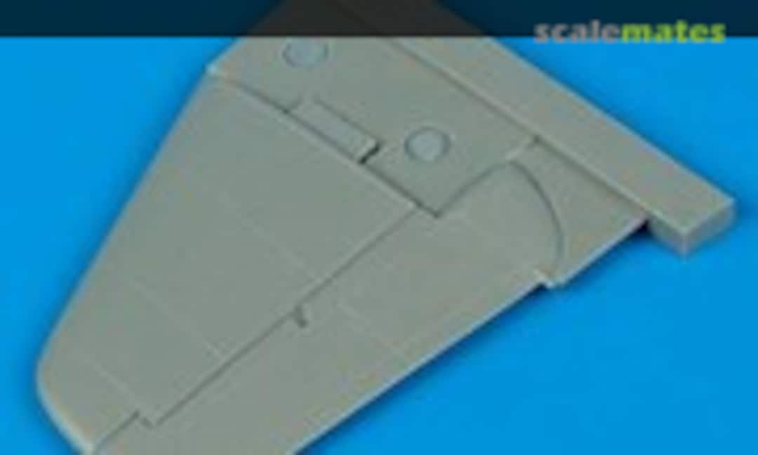 1:72 Ju 88G - Correct Tail Fin (Quickboost QB 72 131)