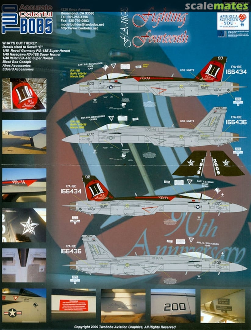 Boxart F/A-18E Fighting Fourteenth 48-196 TwoBobs Aviation Graphics Boxart F/A-18E Fighting Fourteenth 48-196 TwoBobs Aviation Graphics