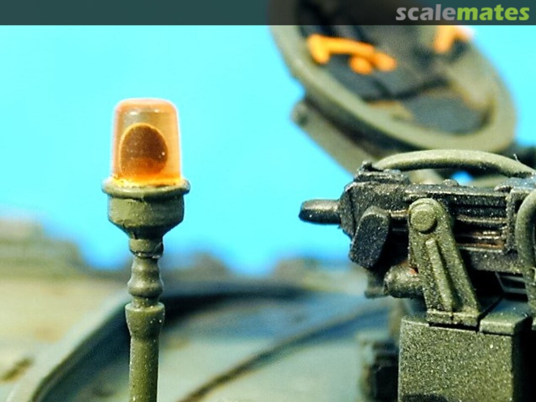 Boxart Vehicle Amber Beacons & Bases (10pcs) A115A Accurate Armour Boxart Vehicle Amber Beacons & Bases (10pcs) A115A Accurate Armour