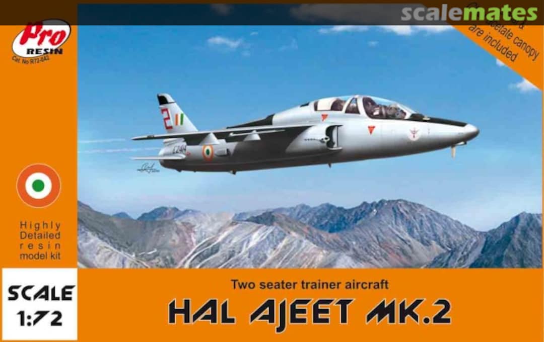 Boxart HAL Ajeet Mk.2 R72-042 Pro Resin Boxart HAL Ajeet Mk.2 R72-042 Pro Resin