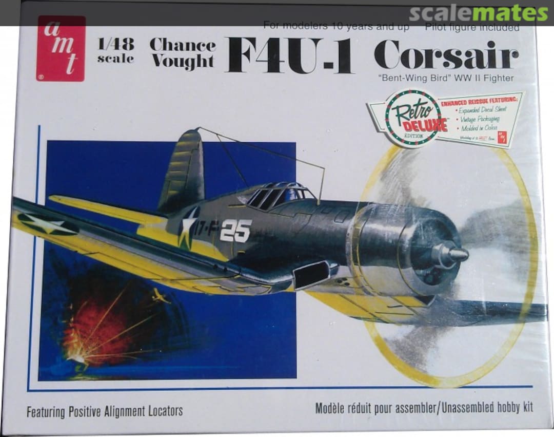 Boxart Chance Vought F4U-1 Corsair 867 AMT Boxart Chance Vought F4U-1 Corsair 867 AMT