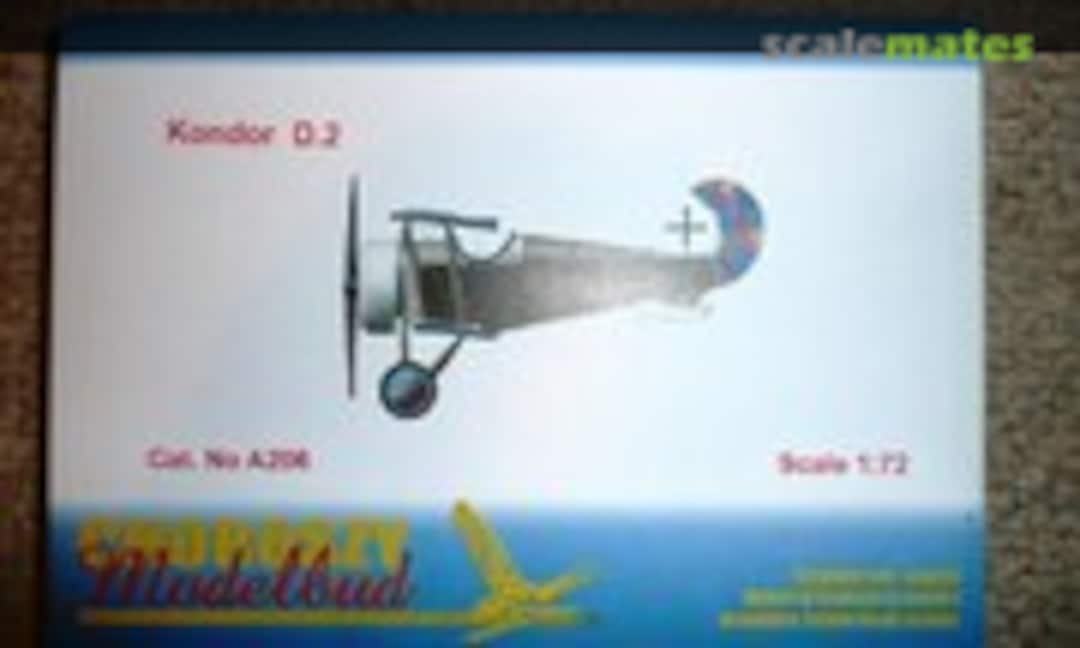 1:72 Kondor D.2 (Choroszy Modelbud A206) A206