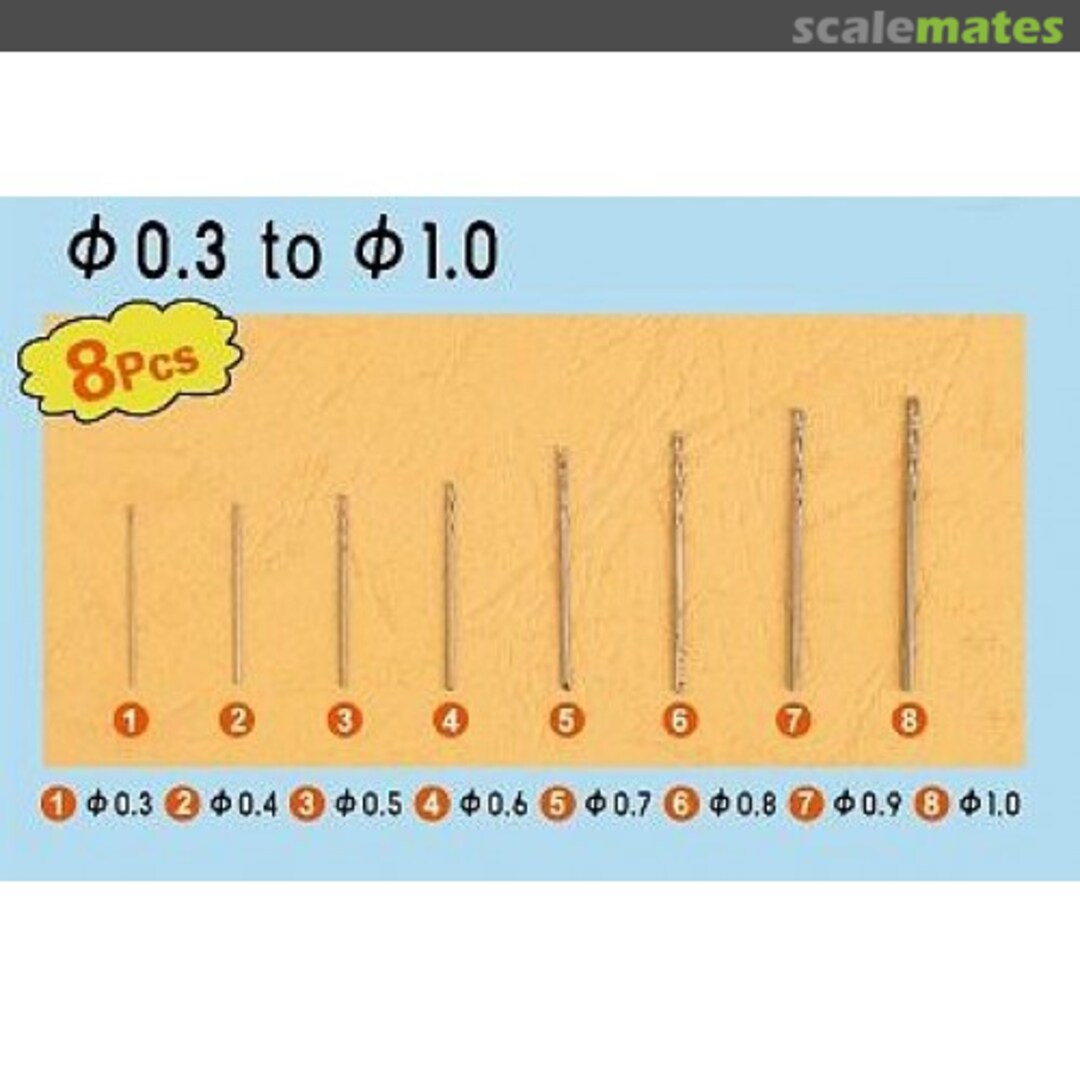 Boxart Twist Drilling Auger Bit Set 1 09954 Trumpeter