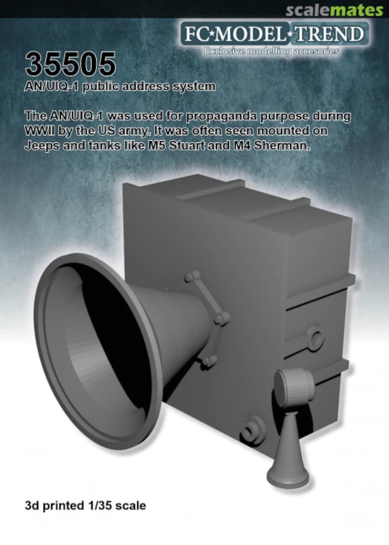 Boxart UIQ-1 speaker 35505 FC Model Trend Boxart UIQ-1 speaker 35505 FC Model Trend