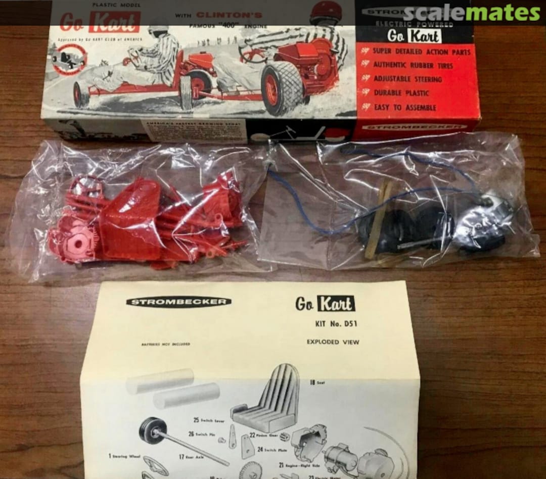 Contents GO KART D51-149 Strombecker Contents GO KART D51-149 Strombecker