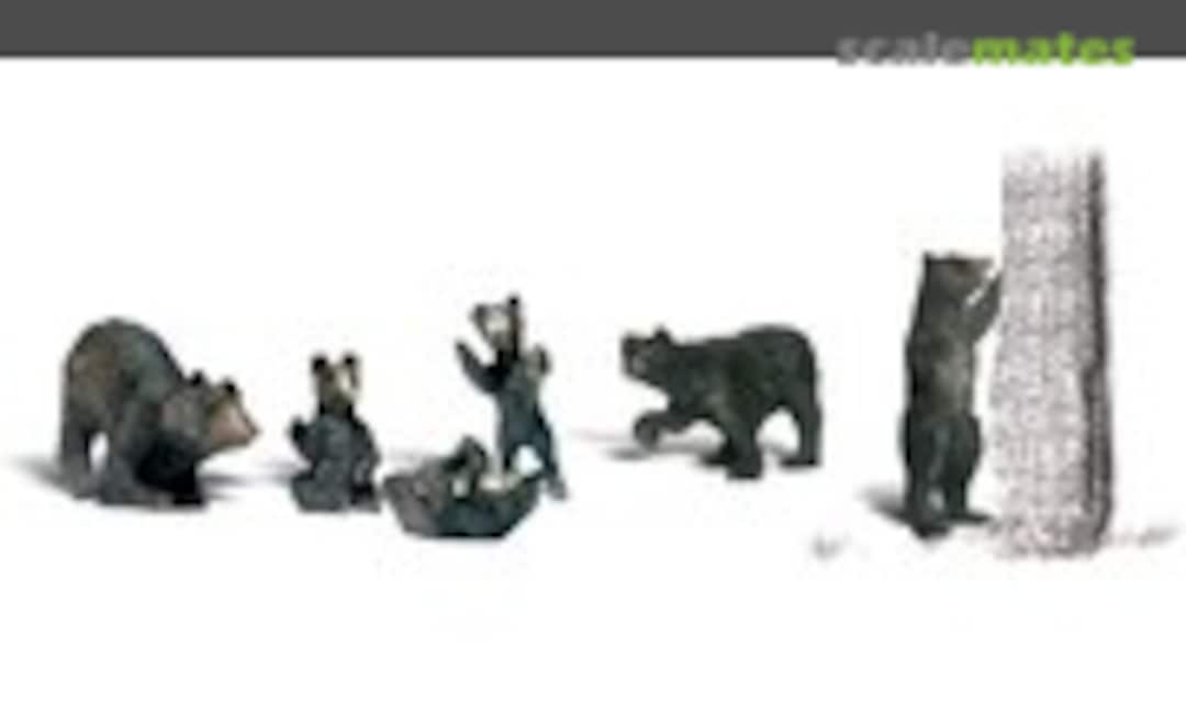 1:87 Black Bears (Woodland Scenics A1885) A1885