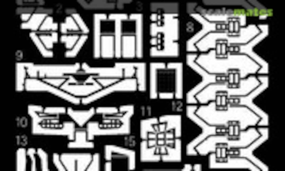 1:700 JMSDF Atago Class Photo-Etched Parts (Pit-Road PE188) PE188