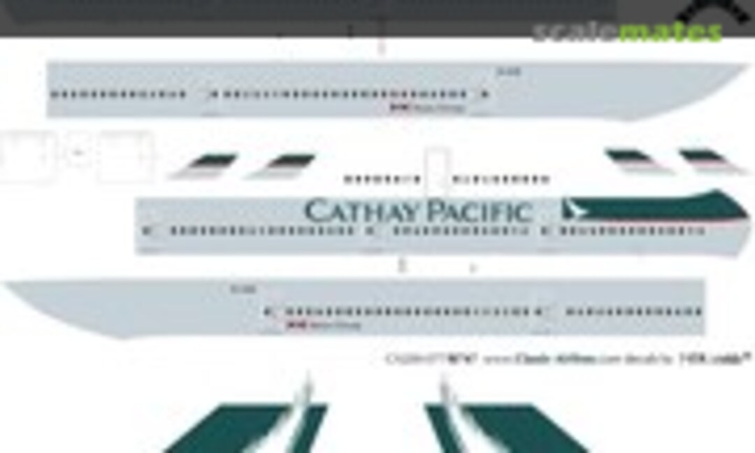 1:200 Cathay 747-4 (current) (Classic Airlines CA200-095) CA200-095