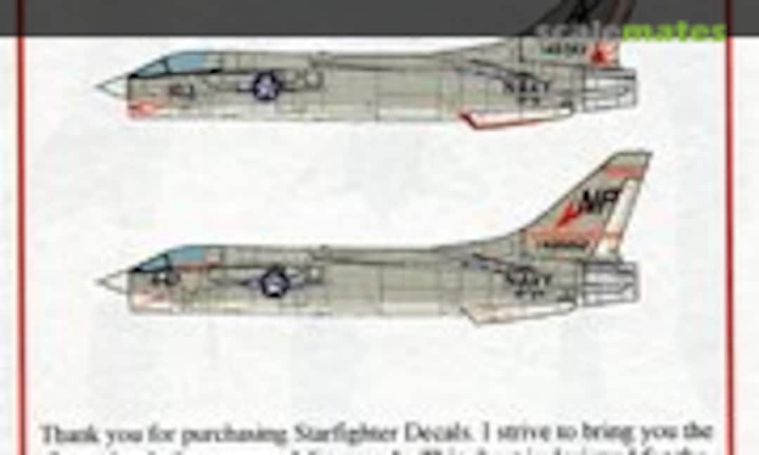 1:144 F-8C Crusader MiG Killers (Starfighter Decals 144-134) 144-134