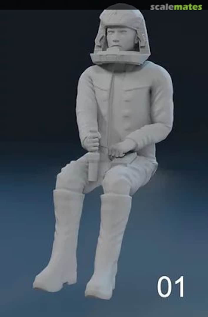 Boxart TOS Pilot 01 CSM-128-01 Cozmic Scale Models