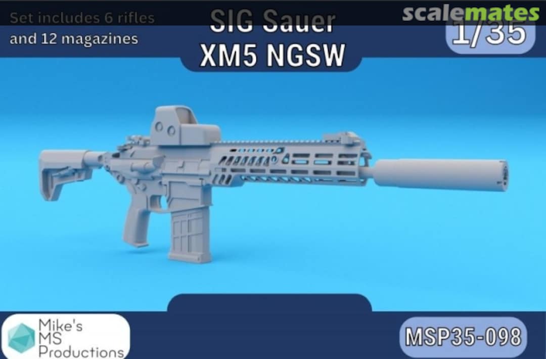 Boxart SIG Sauer XM5 NGSW SPEAR MSP35-098 Mike's MS Productions
