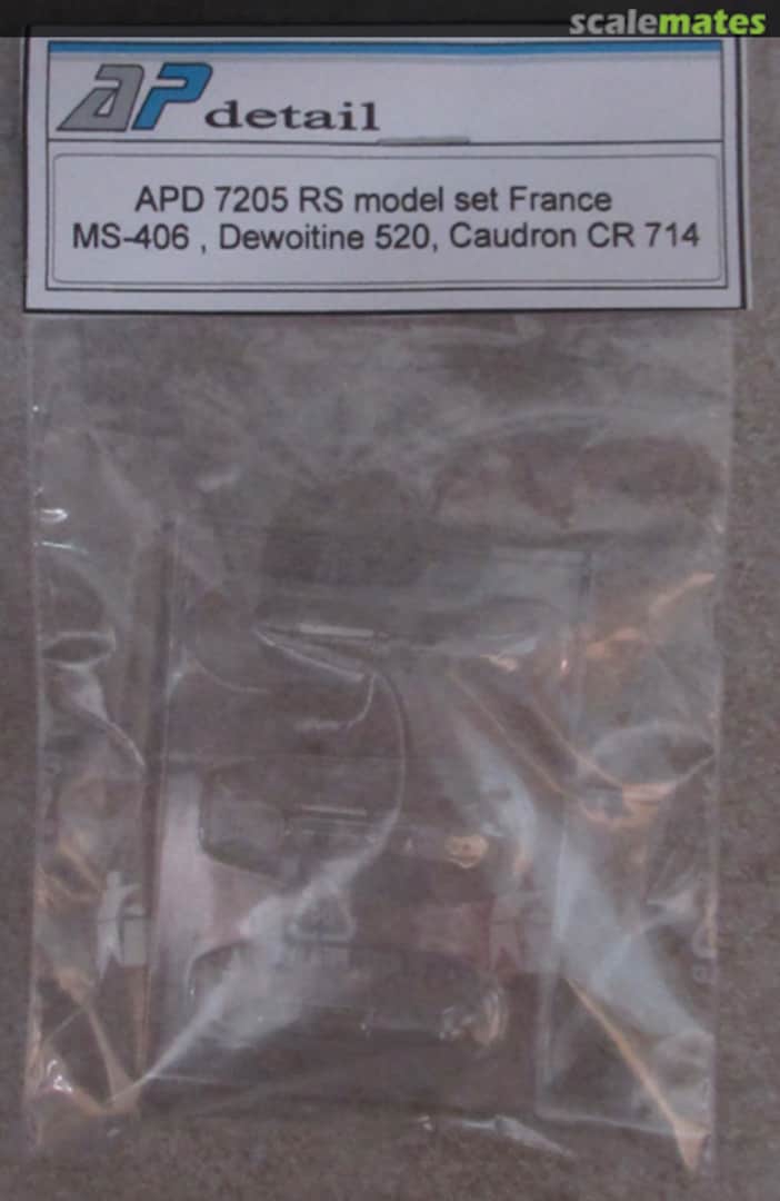 Boxart RS Model set France APD 7205 AP modely Boxart RS Model set France APD 7205 AP modely