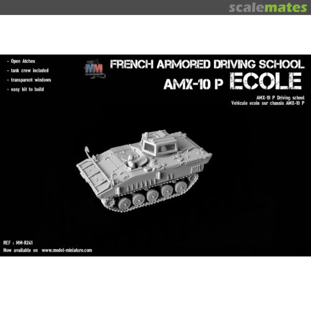 Boxart AMX-10P Ecole MM-R241 Model Miniature Boxart AMX-10P Ecole MM-R241 Model Miniature
