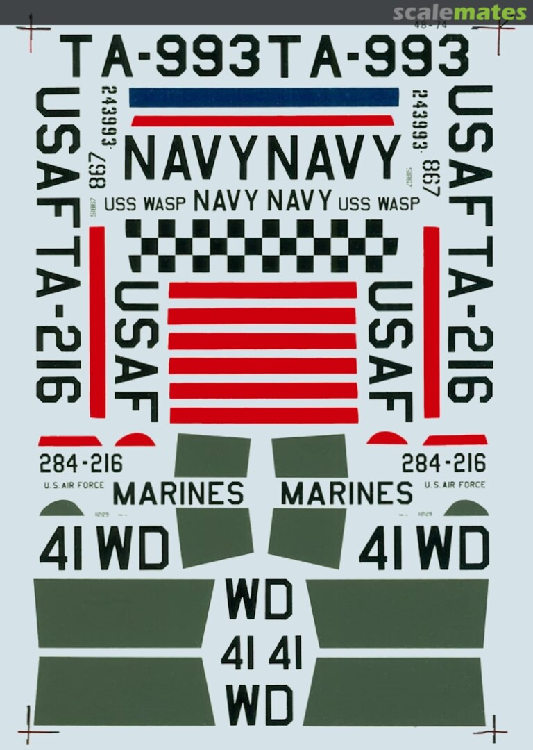 Boxart SNJ & AT-6 Texans 48-74 SuperScale International Boxart SNJ & AT-6 Texans 48-74 SuperScale International