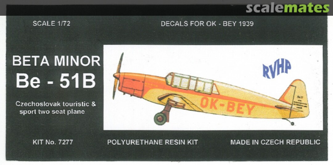 Boxart Beta Minor Be-51B 7277 RVHP Boxart Beta Minor Be-51B 7277 RVHP