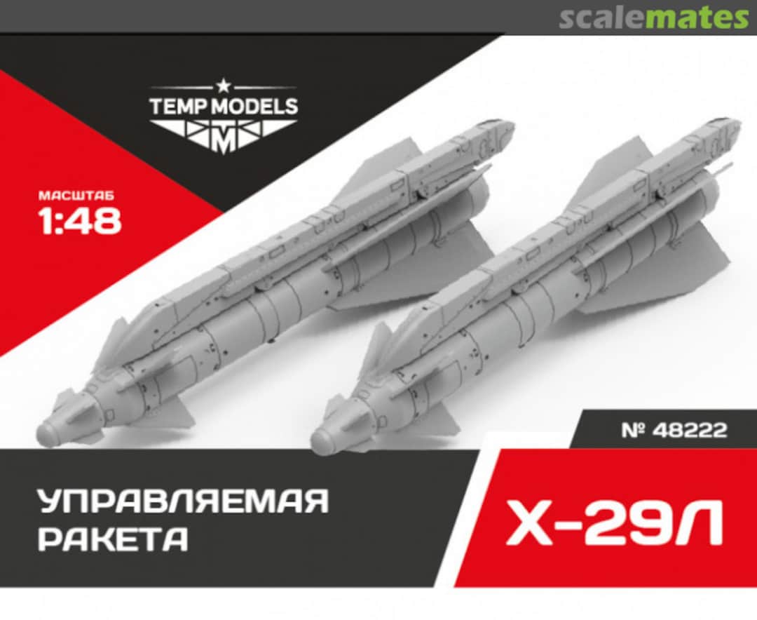 Boxart GUIDED MISSILE X-29L 48222 Tempmodels Boxart GUIDED MISSILE X-29L 48222 Tempmodels