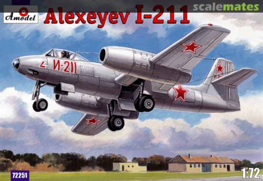 Boxart Alexeyev I-211 72251 Amodel Boxart Alexeyev I-211 72251 Amodel