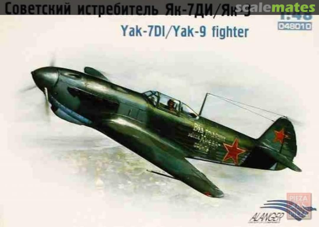 Boxart Yak-7DI/Yak-9 Fighter 048010 Alanger Boxart Yak-7DI/Yak-9 Fighter 048010 Alanger