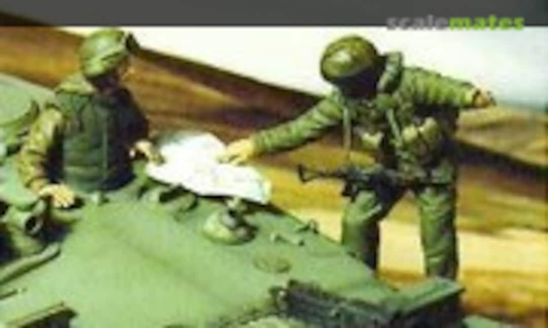 1:35 MERKAVA COMMANDER & GOLANI SOLDIER (Jaguar 63109) 63109