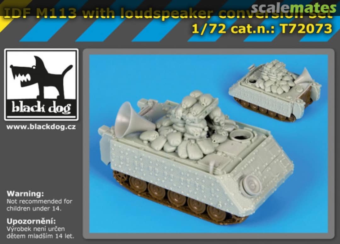 Boxart IDF M113 with Loudspeaker Conversion Set T72073 Black Dog Boxart IDF M113 with Loudspeaker Conversion Set T72073 Black Dog