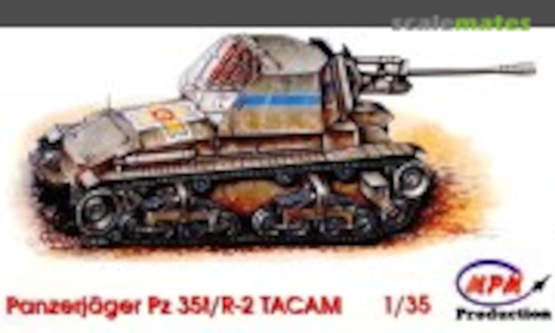 1:35 Panzerjäger Pz 35t/R-2 TACAM (MPM Production T35022)