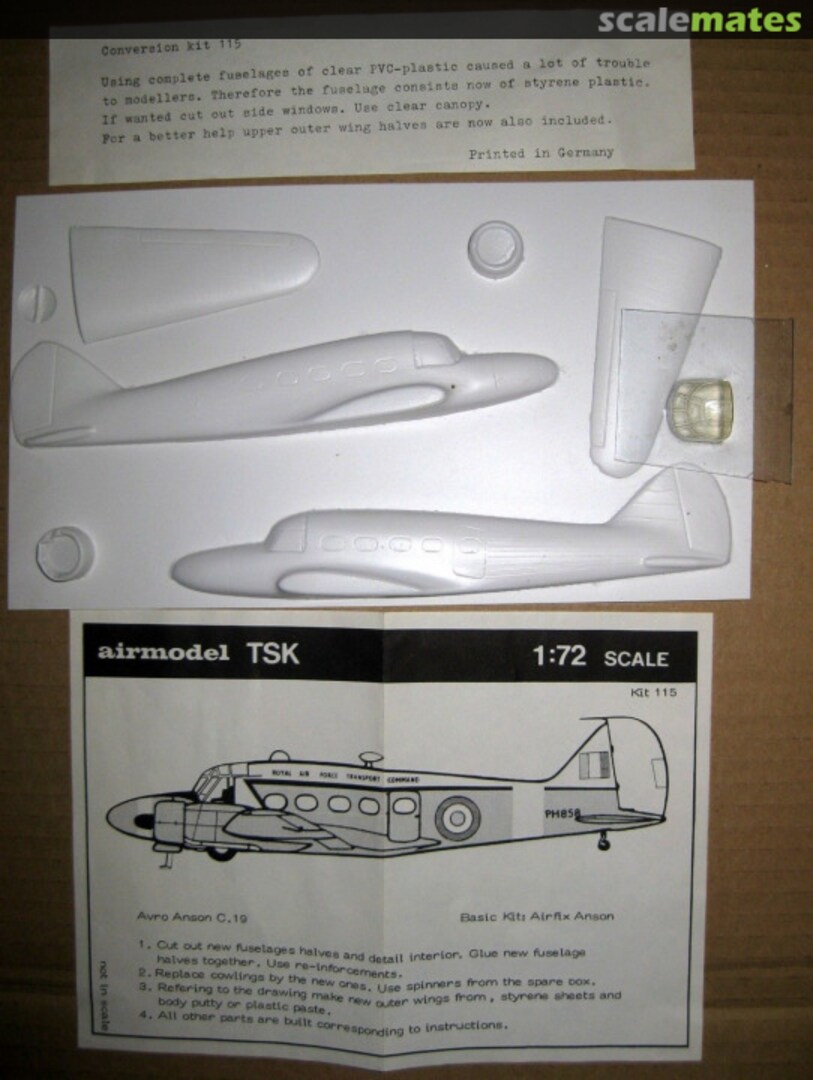 Boxart Avro Anson C19 115 Airmodel Boxart Avro Anson C19 115 Airmodel